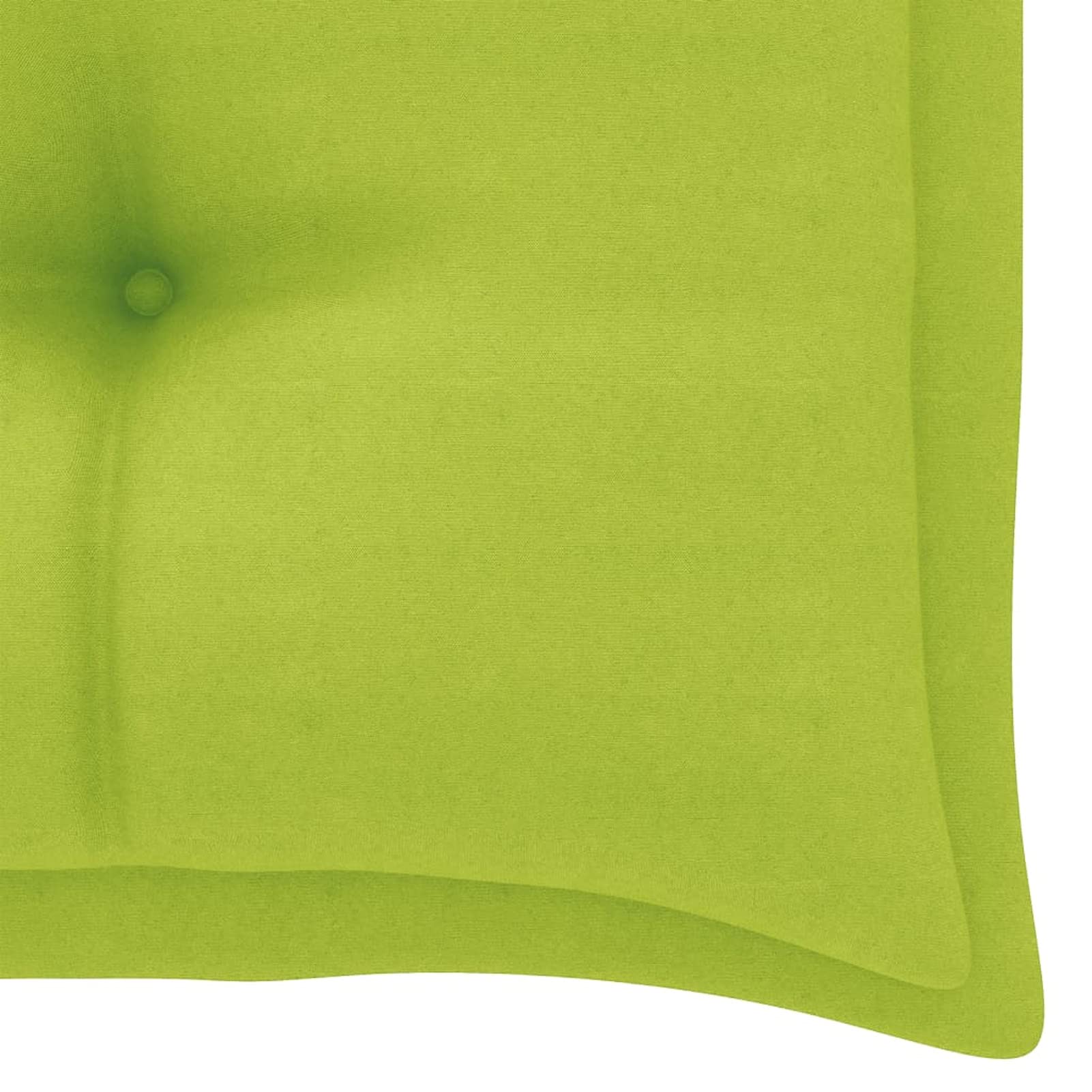 Tidyard Swing Chair Cushion - 39.4x19.7 Inch Outdoor Garden Hammock Seat & Back Cushion - Waterproof Fabric, Soft Comfort for Patio, Porch, Deck - Bright Green (100x50cm) - Perfect for Relaxing, Reading & Sunbathing
