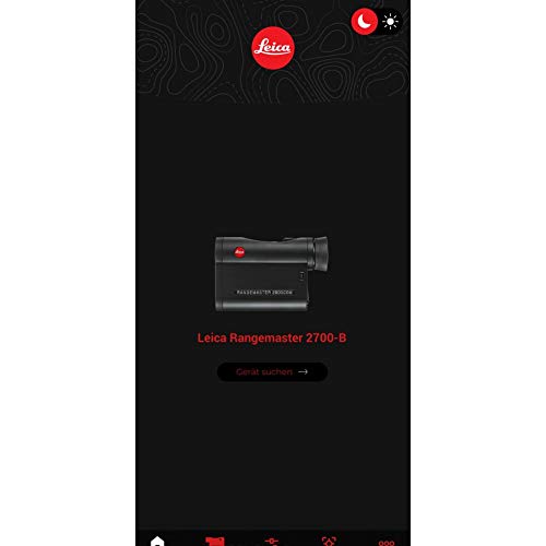 Leica 7x24 Rangemaster CRF 2800.COM Laser Rangefinder - High Precision Hunting & Golf Distance Measuring Device for Outdoor Adventures & Sports