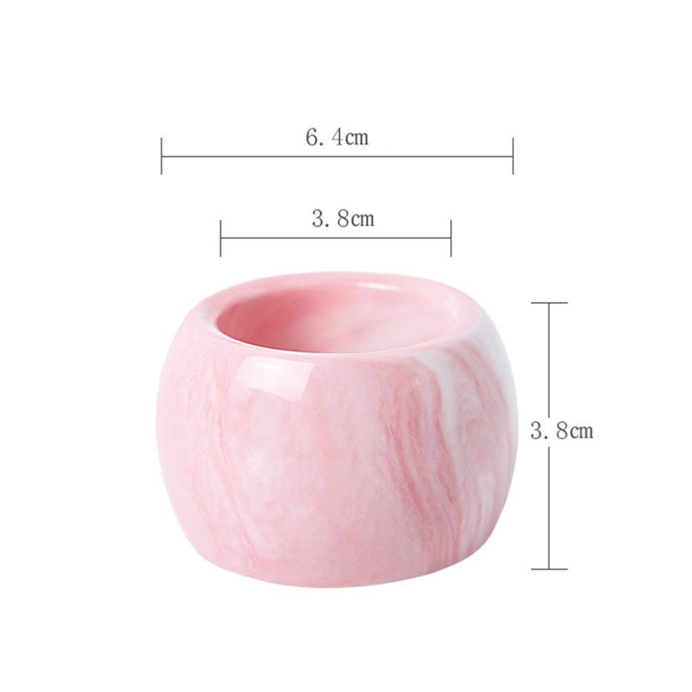 Cabilock 3-Piece Marble Toothbrush Holder Stand - Bathroom Organizer for Electric & Manual Toothbrushes, Toothbrush Storage with Stable Base - Perfect for Countertop, Vanity, and Modern Bathroom Decor