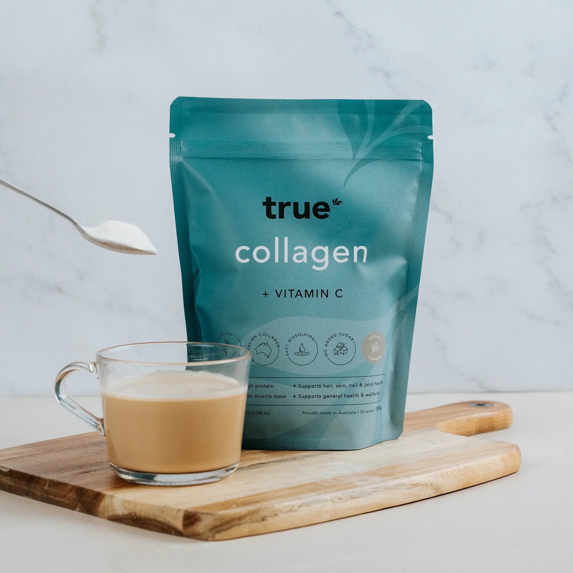 Premium Collagen Peptides with Vitamin C for Skin, Hair & Nails – Anti-Aging Supplement for Women & Men – Supports Joint Health & Hydration – Ideal for Daily Wellness & Beauty Routine