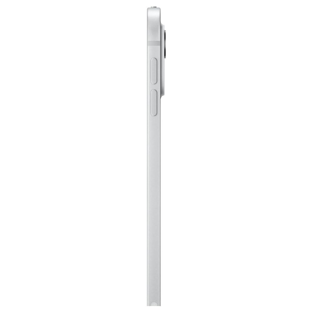 Apple iPad Pro 13-inch (M4 Chip, 2024 Model) 5G Tablet - 256GB Storage, WiFi + Cellular, Unlocked for GSM/CDMA - Renewed Like New Silver | Perfect for Business, Creative Work & Entertainment
