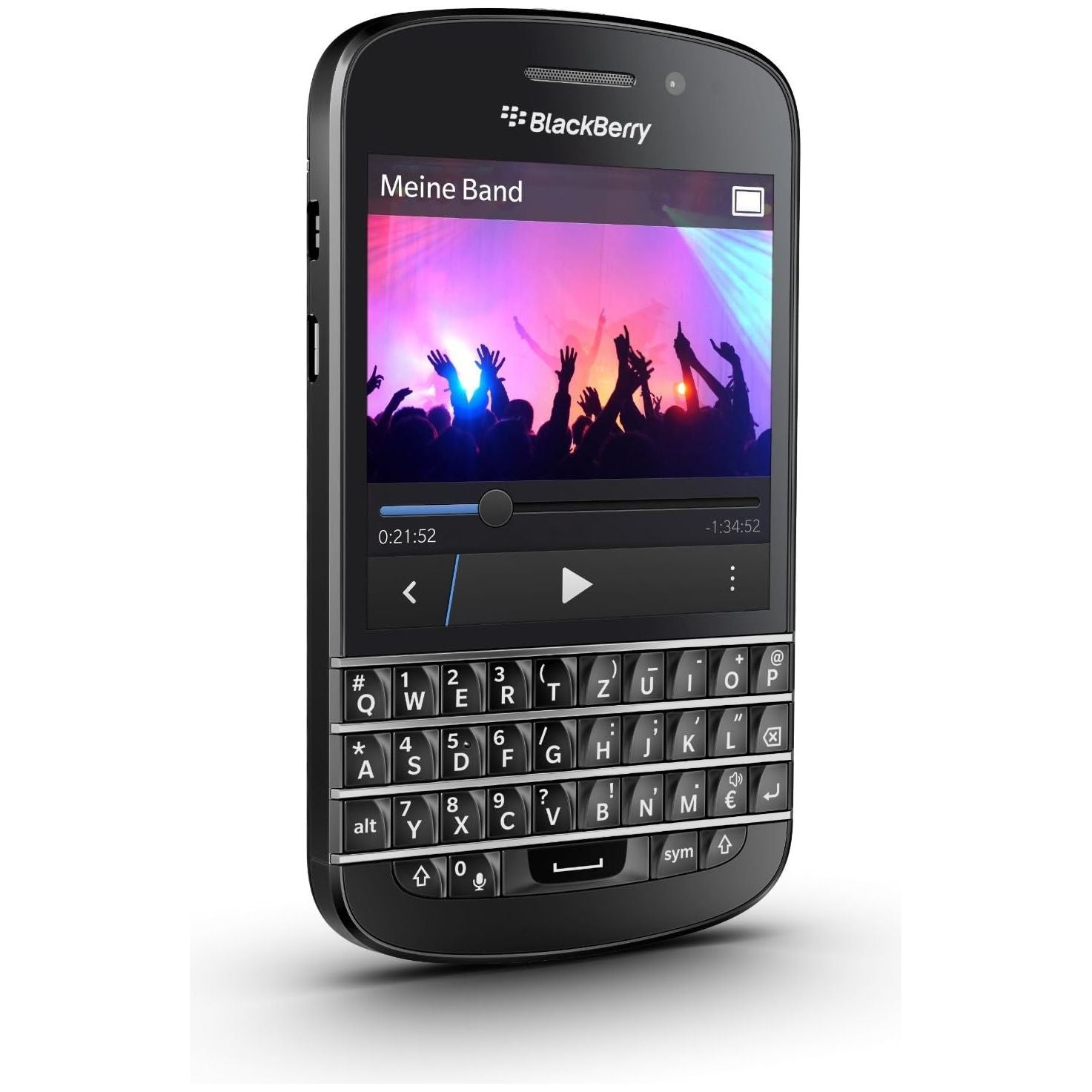 BlackBerry Q10 Smartphone - Unlocked for Verizon & GSM Networks - 4G LTE - Premium Black QWERTY Keyboard - Ideal for Business Professionals & Secure Communication