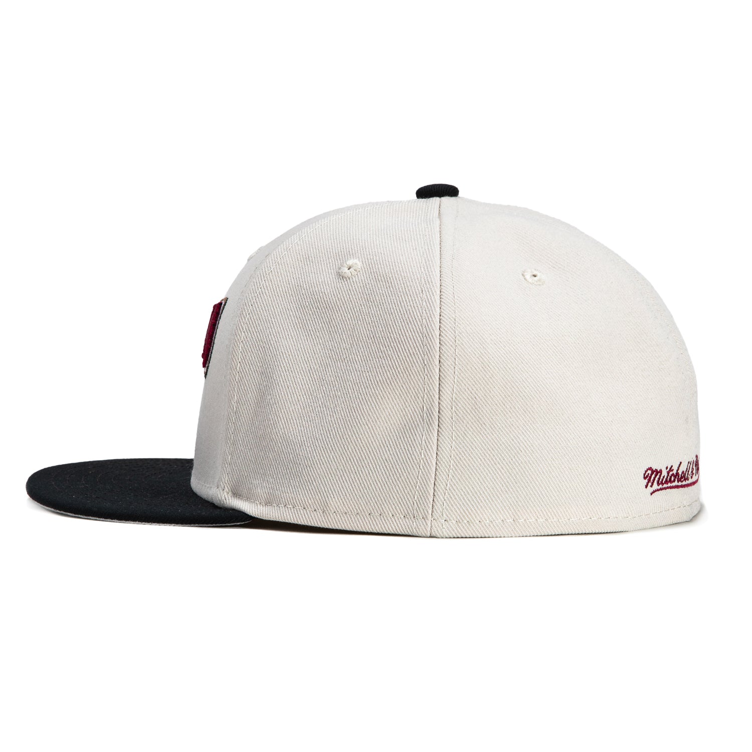 Mitchell & Ness Arizona Diamondbacks Inaugural Patch Script Hat - White & Black Baseball Cap for Men & Women - Perfect for Games, Fan Gear & Streetwear Fashion