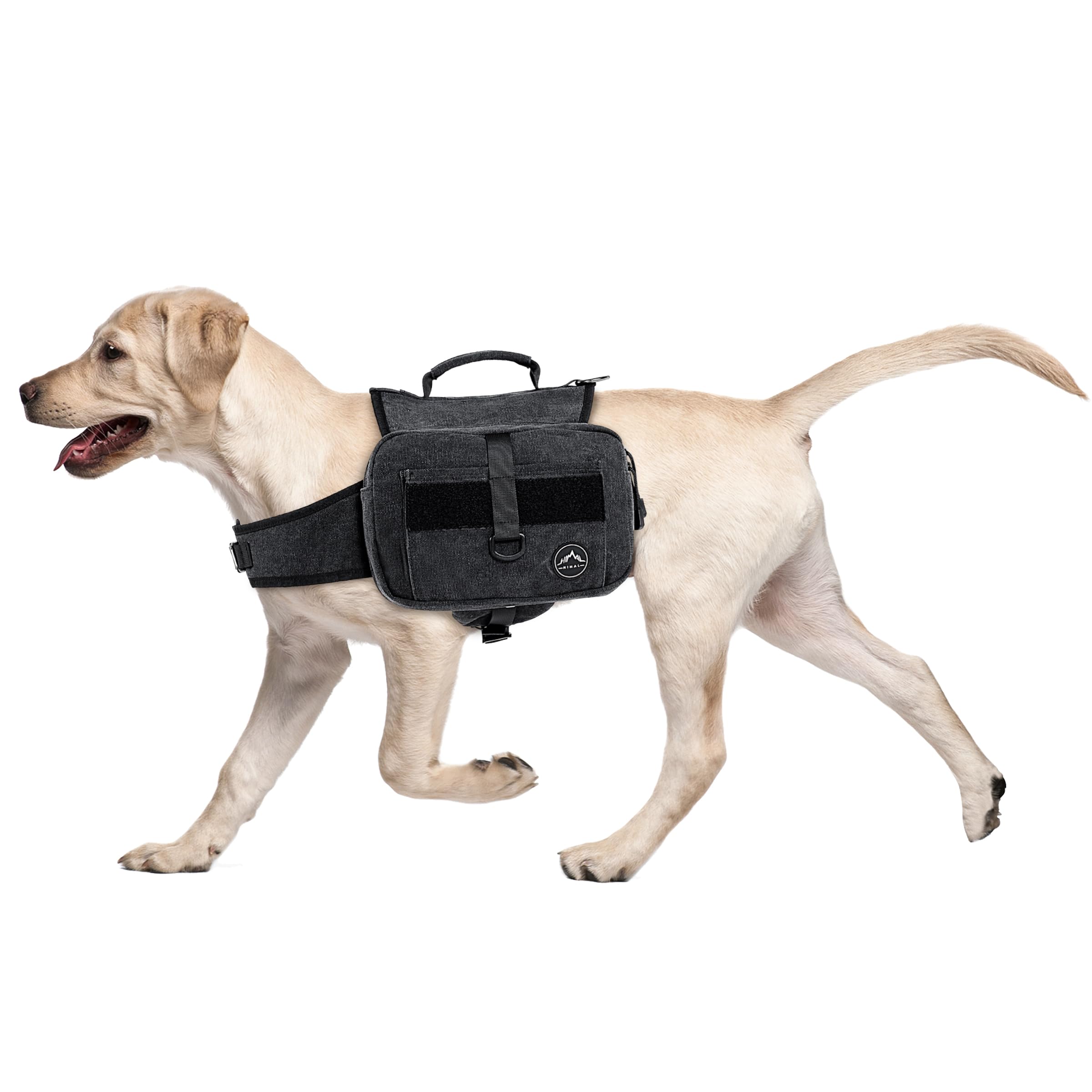 Himal Outdoors Dog Backpack for Large Dogs - Adjustable Hiking Saddle Bag with Side Pockets | Perfect for Outdoor Adventures, Camping & Daily Walks