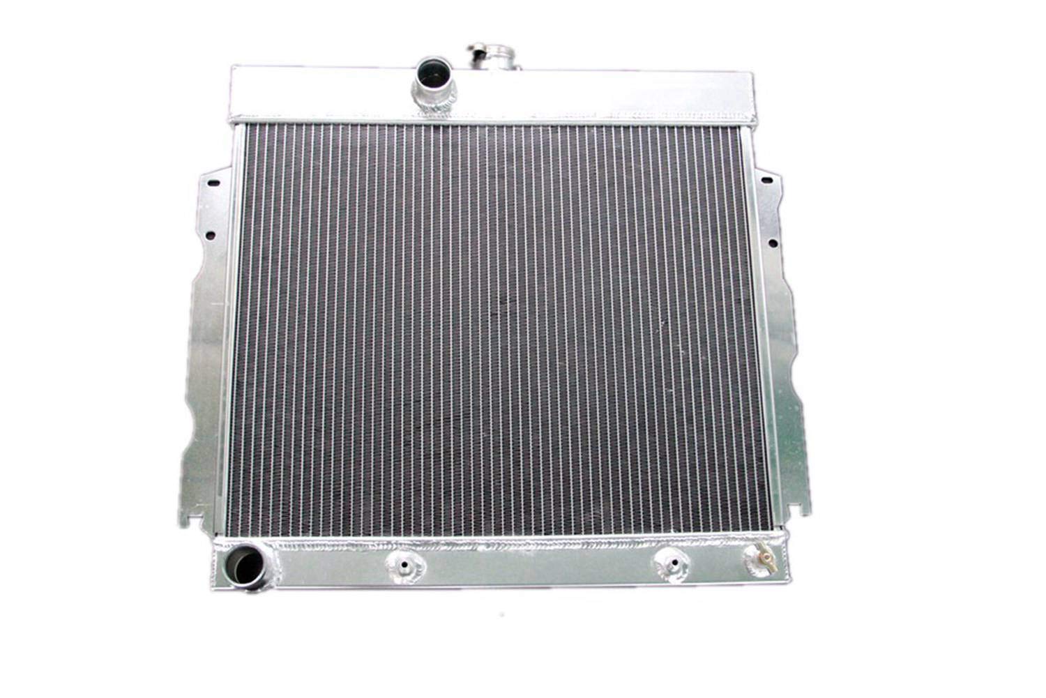 High-Performance Aluminum Radiator for 1966-1968 Dodge Charger/Coronet/Belvedere - Direct Fit Replacement - Improved Cooling for Classic Muscle Cars - Perfect for Restoration Projects & Hot Weather Driving