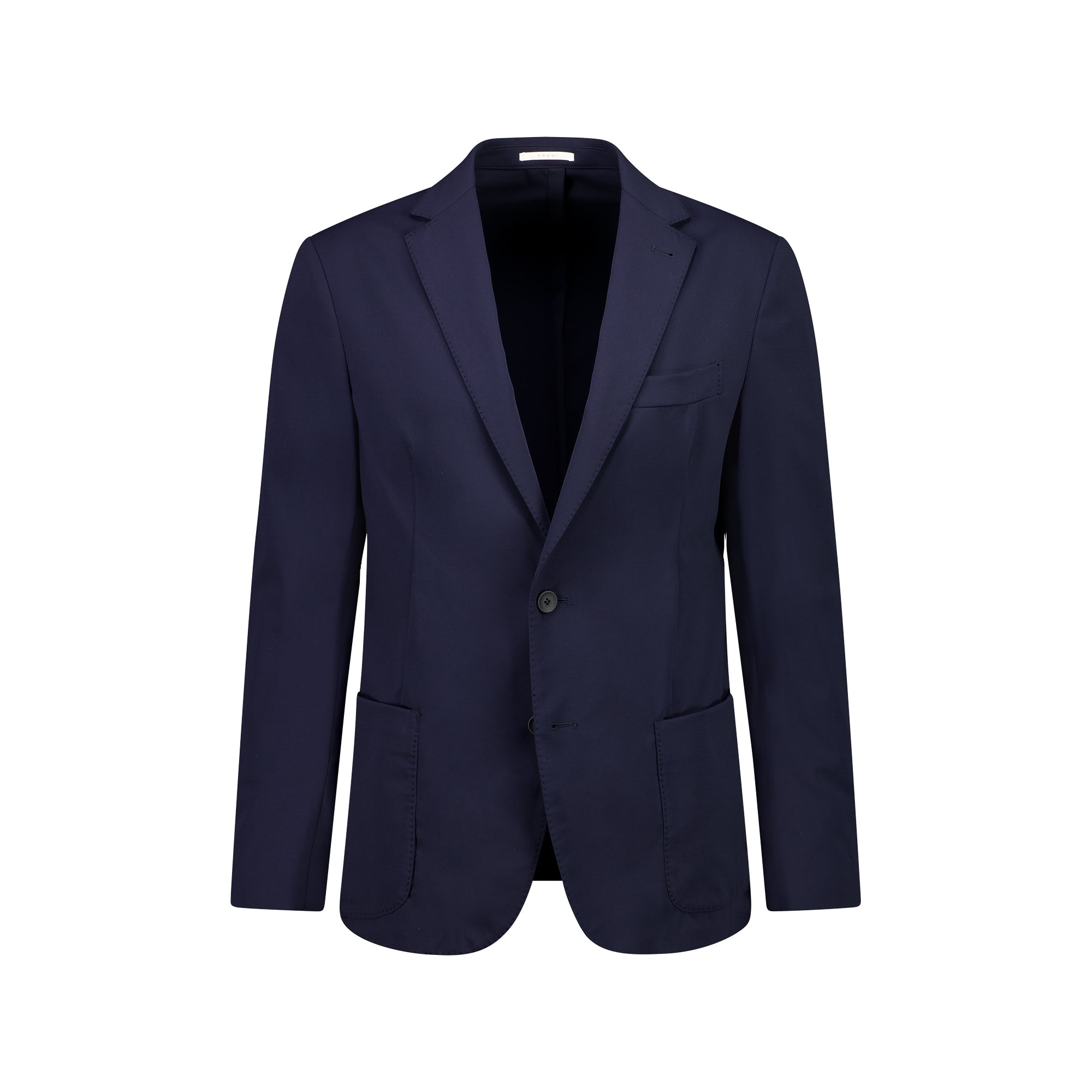 FRADI Stretch Sports Jacket for Men & Women - Lightweight Breathable Running Jacket with Moisture Wicking - Navy Blue Athletic Windbreaker for Outdoor Jogging, Hiking & Gym Workouts