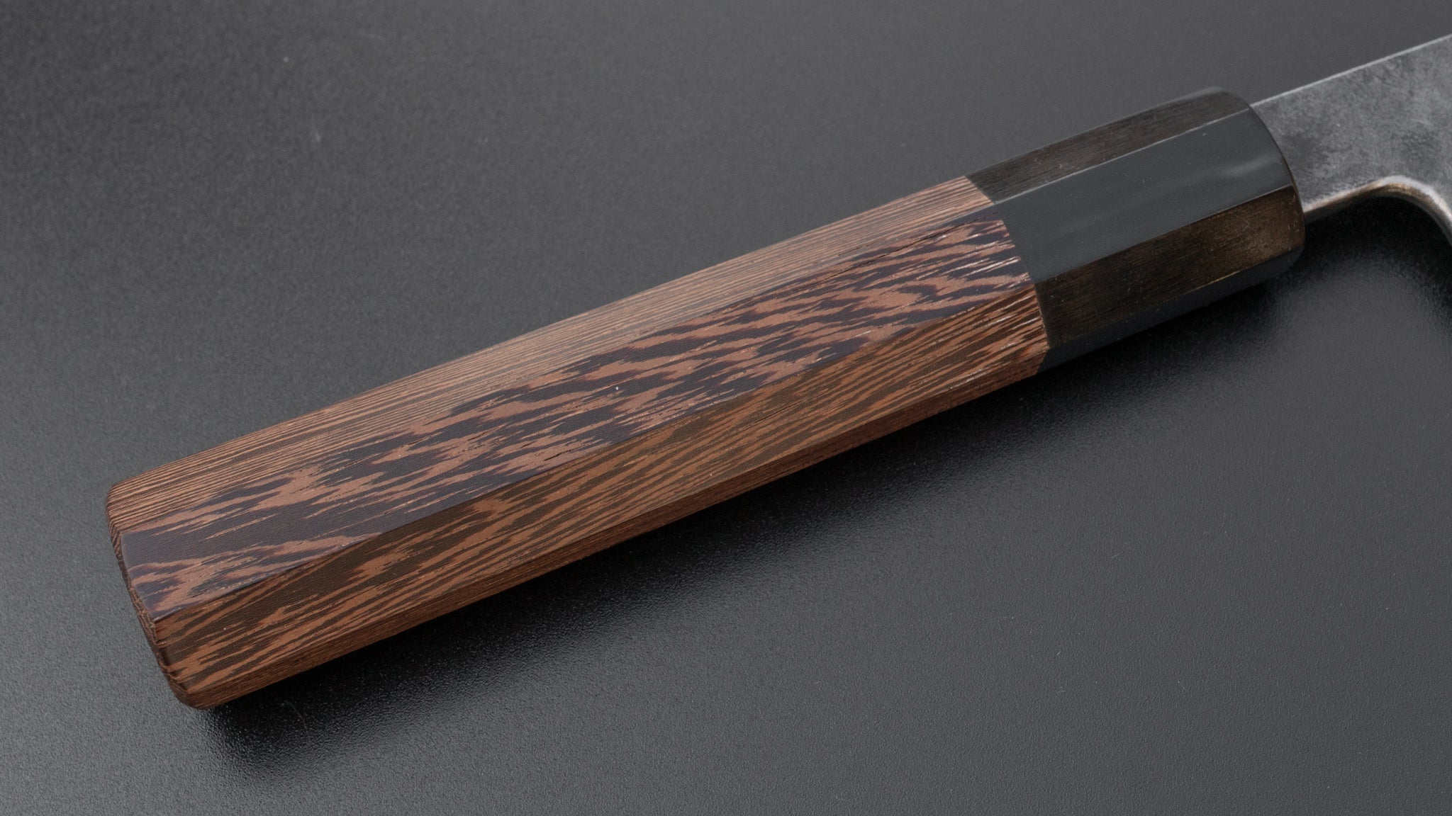 Jiro Tsuchime Petty Knife 150mm - Japanese High Carbon Steel Blade with Taihei Tagayasan Handle (#092) - Perfect for Home Chefs & Professional Sushi Preparation