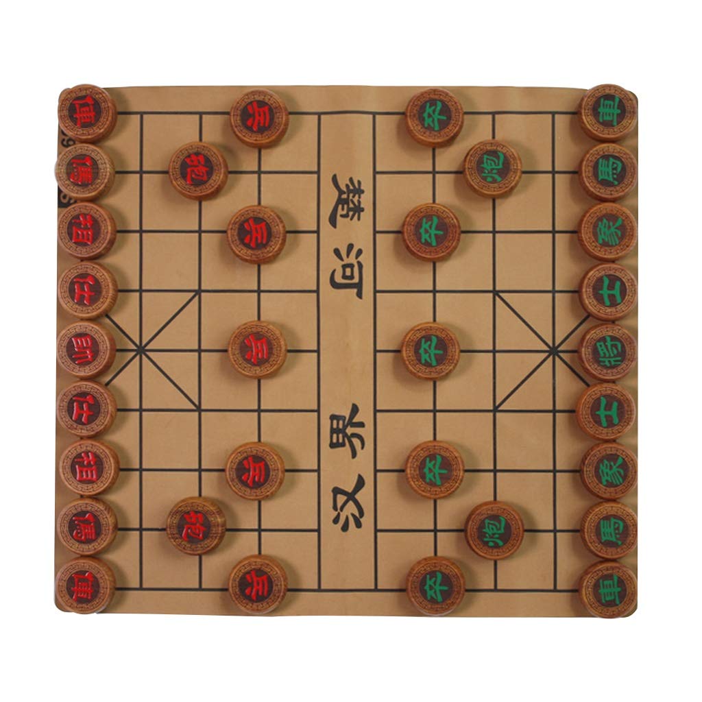 Xiangqi Chinese Chess Set - Traditional Strategy Board Game for Travel, Gifts & Education | Portable & Durable (Color A) | Perfect for Family Game Nights, Cultural Learning & Brain Training