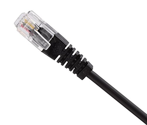 Dual 3.5mm to RJ9/RJ10 Headset Adapter for Cisco IP Phones 7942 7945 7960 7960G 7961 8841 - Computer Stereo Headphone Converter for Office Communication & Call Center Use