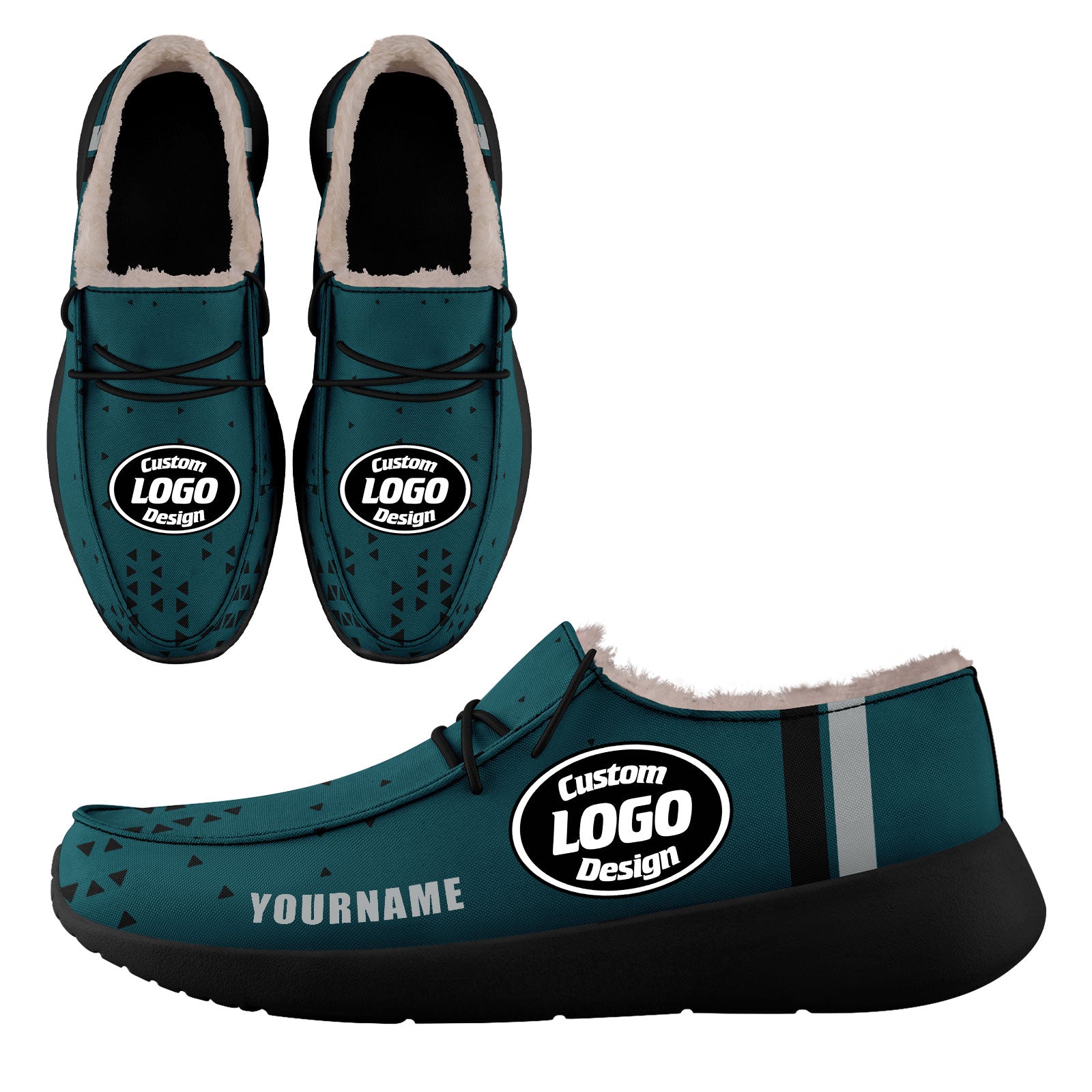Custom Green & Black Philadelphia Personalized Sneakers - FN042 D020279 23 | Trendy Casual & Sports Shoes for Men & Women | Perfect for Urban Fashion, Gym Workouts & Daily Wear