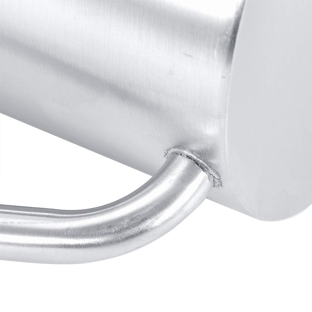 VBESTLIFE 1.5L Stainless Steel Watering Can - Large Capacity Outdoor Garden Watering Pot with Durable Design for Home Plants, Flowers & Lawn Care | Perfect for Balcony, Patio, and Backyard Gardening