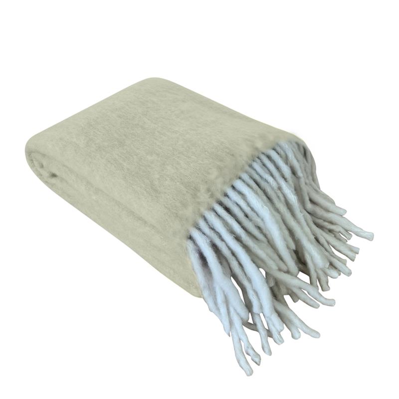 Michelle Faux Mohair Throw Blanket 51