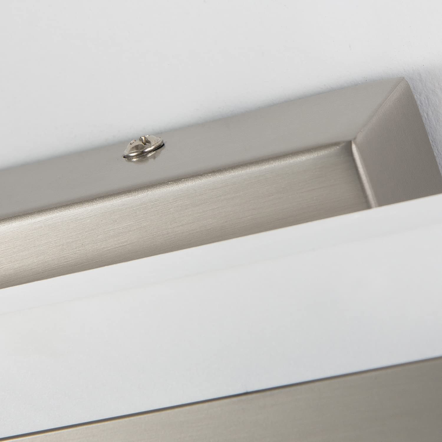 32 Inch Modern LED Vanity Light Fixtures for Bathroom - Brushed Nickel Bathroom Lighting with 6000K Cool White - Perfect for Makeup, Shaving & Spa-Like Ambiance