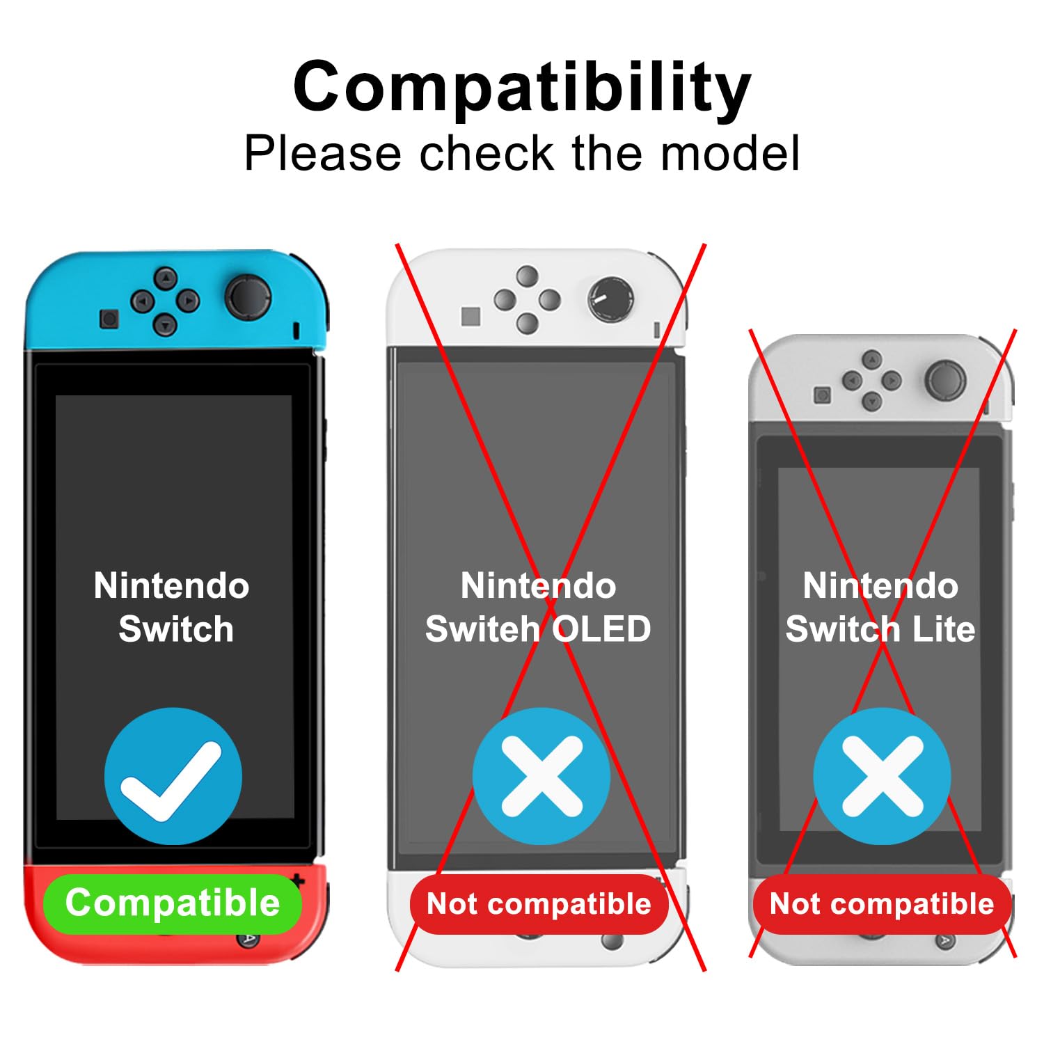 Nintendo Switch 2017 Tempered Glass Screen Protector - 2 Pack with Auto Alignment Kit | 9H Hardness, Bubble-Free, Anti-Scratch | Perfect for Gaming Protection & Travel Use