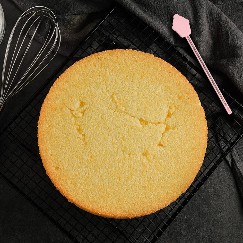 5-Pack Reusable Foldable Cake Testers - Stainless Steel Cake Probe Skewer Needles for Baking, Perfect for Home Kitchen & Professional Bakeries - Ideal for Testing Cake Doneness, Cupcakes, and Breads