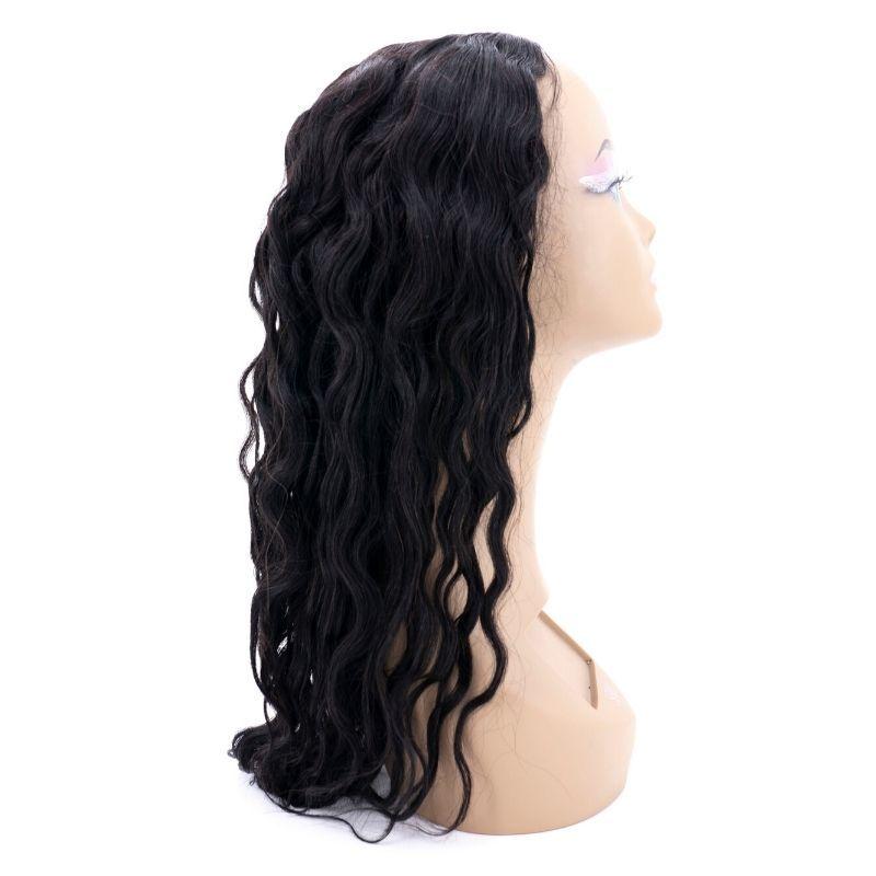 Beach Wave U Part 100% Human Hair Wig - Natural Looking Wavy Lace Front Wig for Women | Perfect for Daily Wear, Cosplay & Special Occasions
