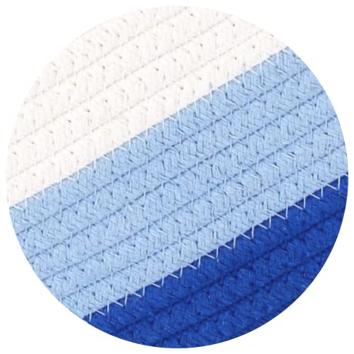 Off White and Blue