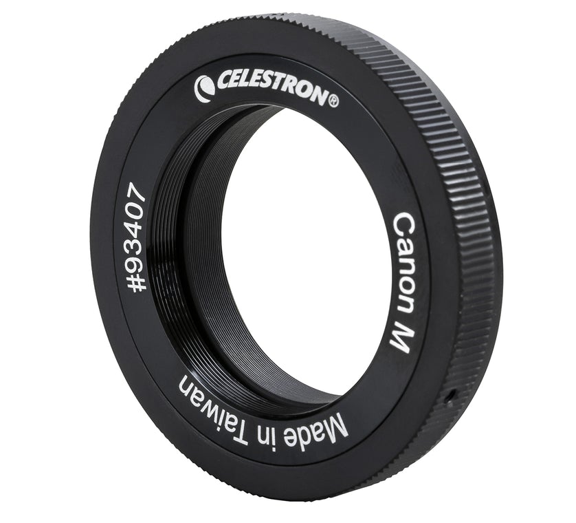 Canon M Mount T Ring Adapter - Compatible with Canon M Series Cameras for Astrophotography & Telescope Photography