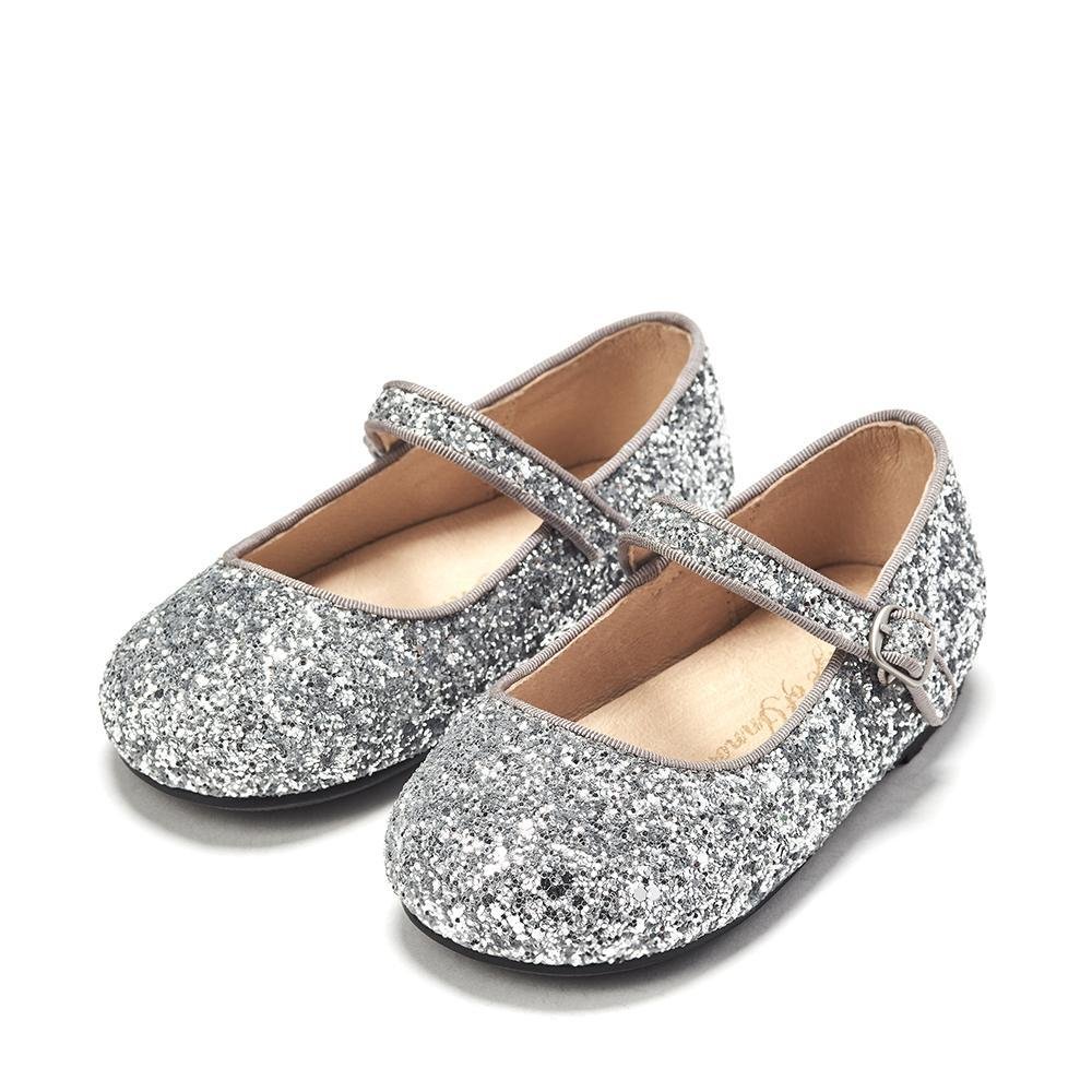 Eva Glitter Silver Shoes - Women's Fashion Sneakers for Party, Dance & Casual Wear - Comfortable & Stylish Footwear for Everyday Use