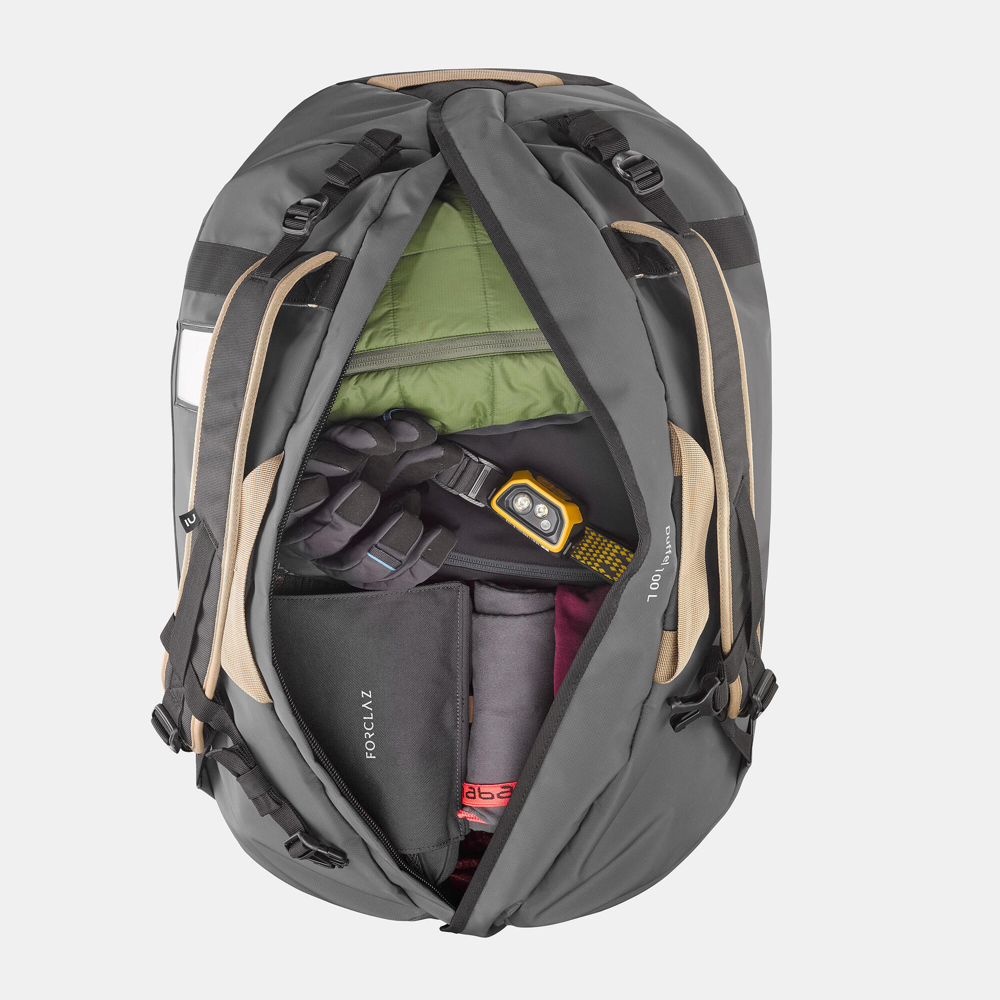 Simond 100L Duffle Bag - Large Waterproof Travel Duffel for Camping, Hiking & Outdoor Adventures