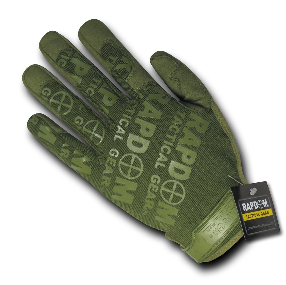 Tactical Lightweight Mechanic Gloves for Men - Durable Work Gloves for Construction, Motorcycle Riding & Outdoor Activities - Non-Slip Grip & Breathable Design