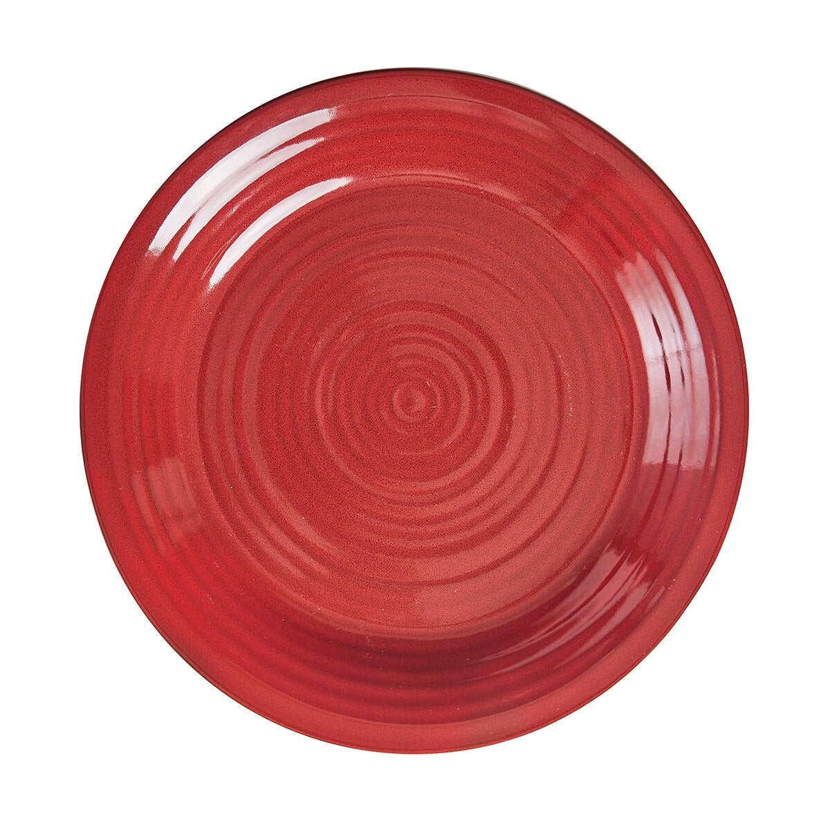 Aspen Red Dinnerware Set - Elegant 16-Piece Porcelain Tableware for Formal Dining & Entertaining - Perfect for Holidays, Dinner Parties & Special Occasions