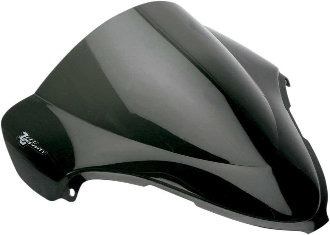 2009-2011 Suzuki GSX-R1000 Zero Gravity Double Bubble Windscreen - Dark Smoke | Motorcycle Windshield for Enhanced Aerodynamics & Comfort on Long Rides
