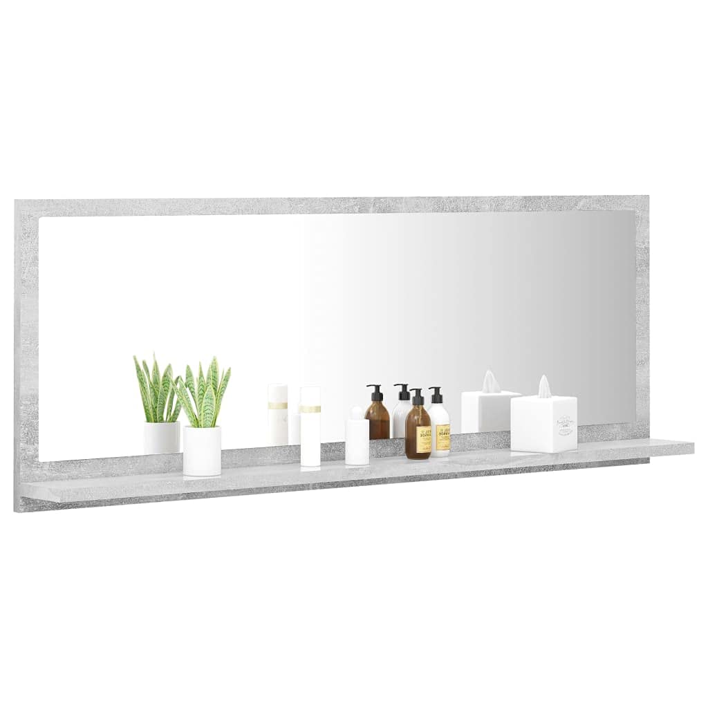 Modern Bathroom Vanity Set with Mirror - Durable Chipboard, Easy Assembly for Home Decor
