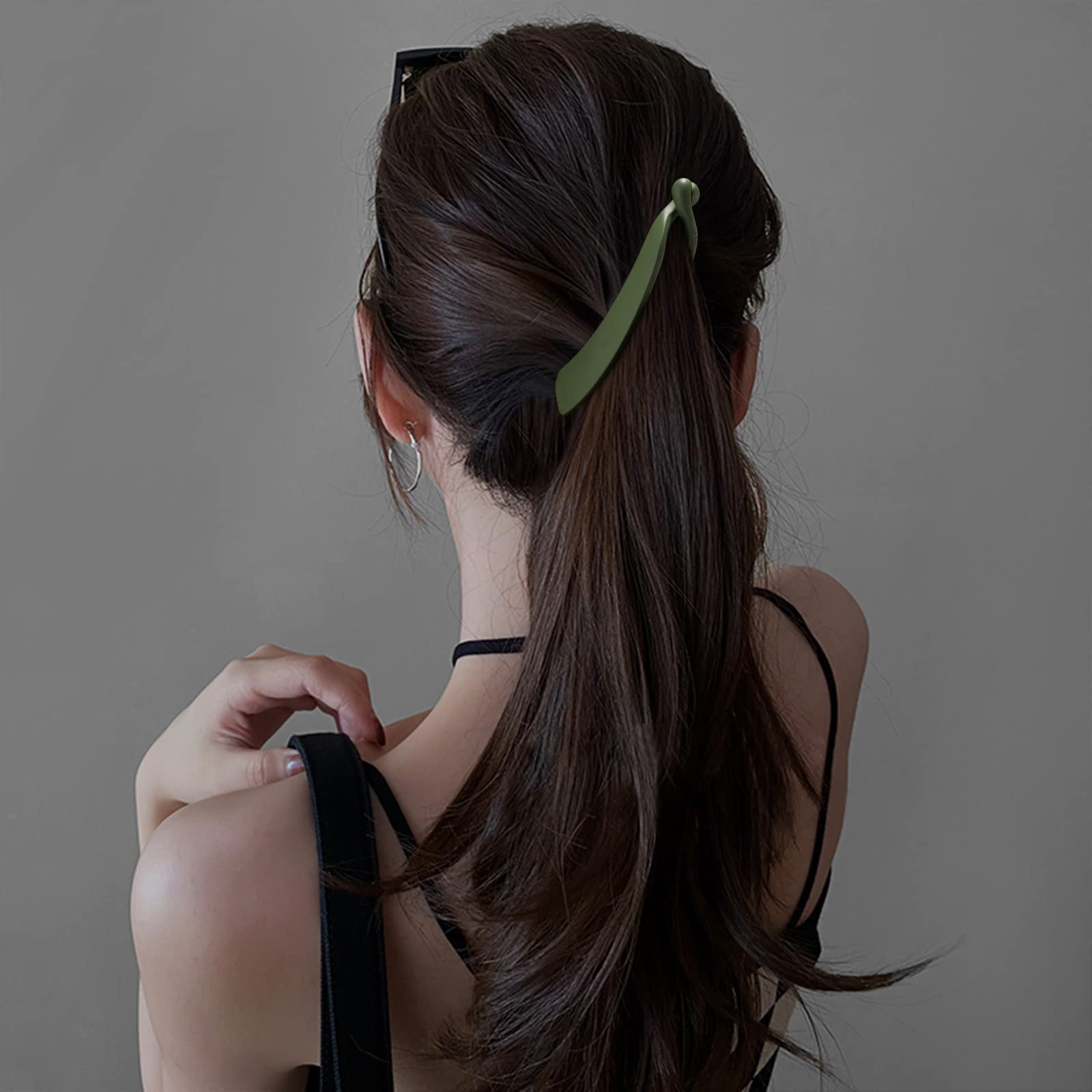 7 pcs Banana Hair Clips for Thick Hair - Strong Hold Ponytail Clips, 4