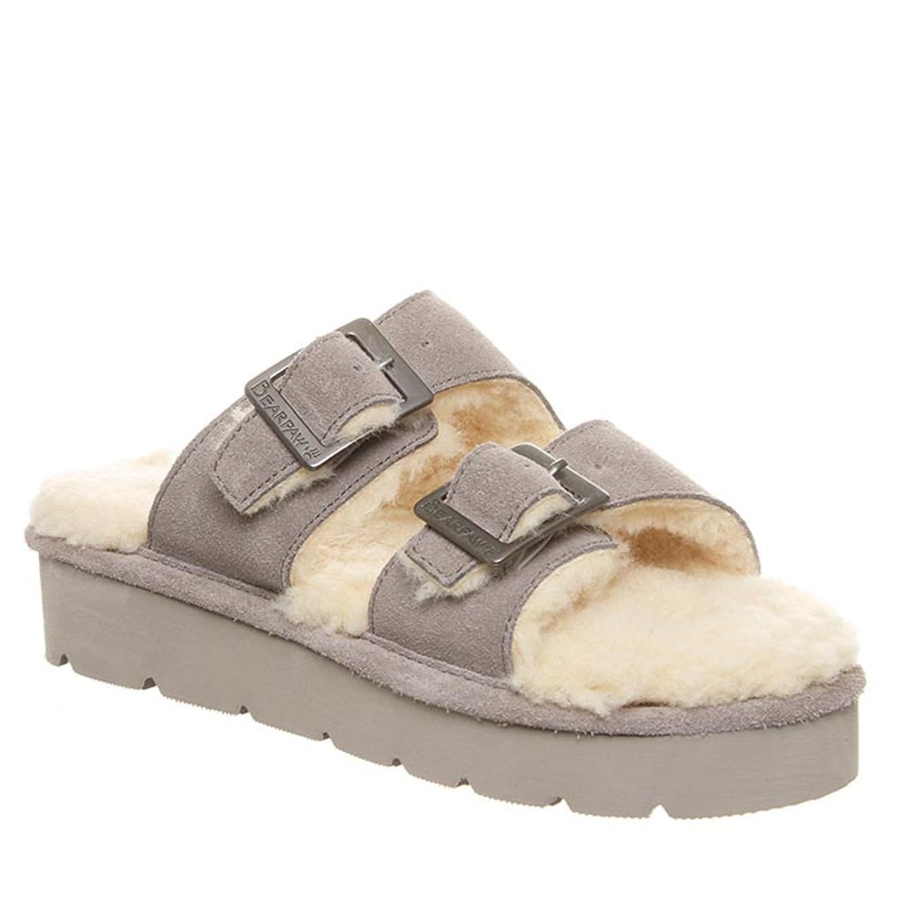 BEARPAW Women's Gianna Slide Sandals - Comfortable & Lightweight Summer Shoes for Women | Multiple Colors | Perfect for Beach, Pool & Casual Wear