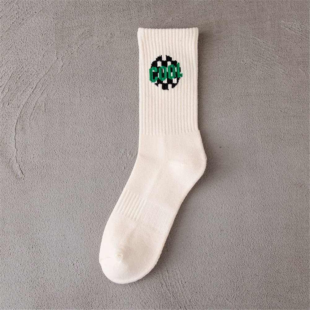 Men's Dress Socks - 5 Pack Colorful Cotton Fashion Socks with Funky Patterns for Business & Casual Wear - Perfect for Office, Parties & Gifting