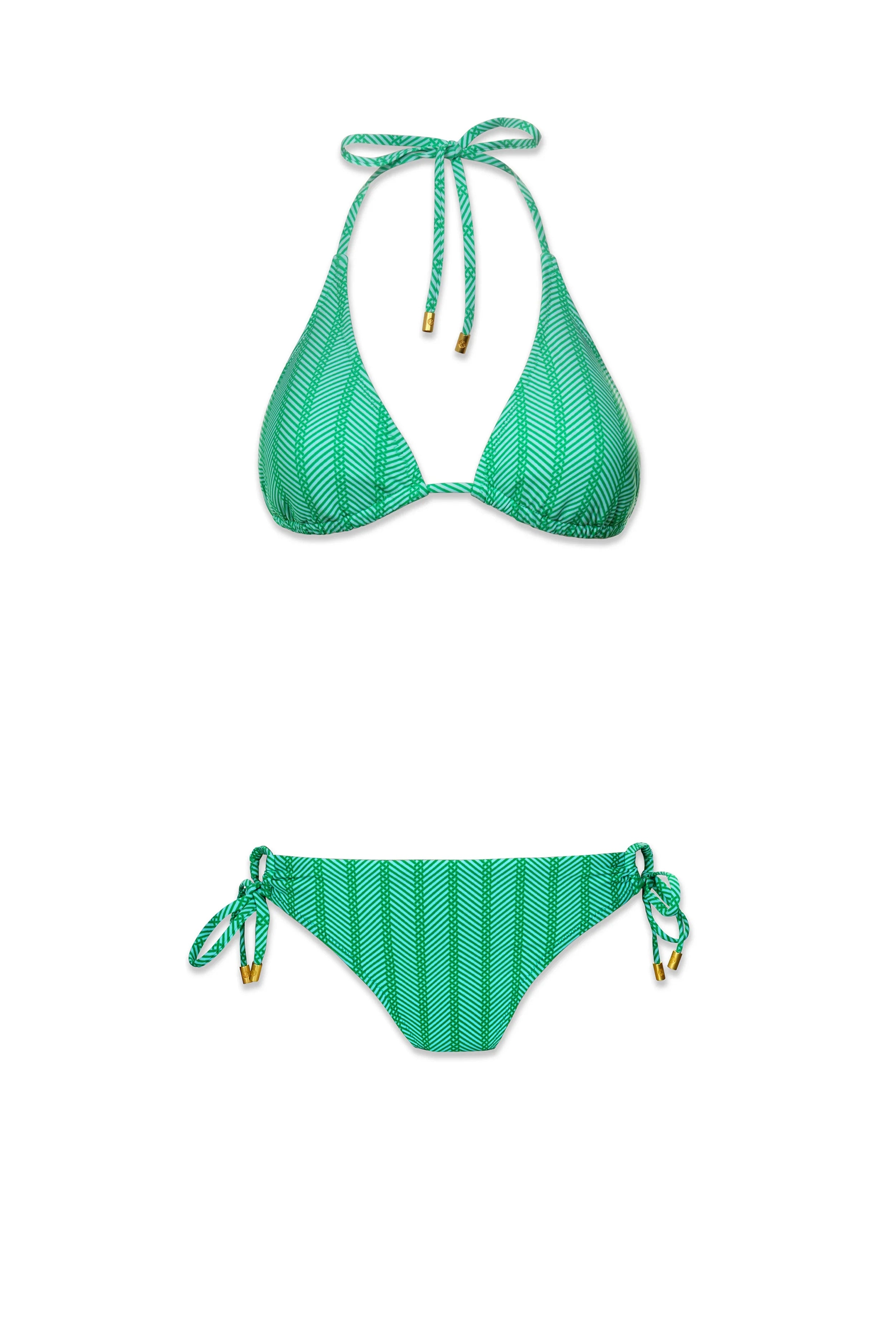 Nautical Weave String Bikini Top for Women - Sexy Swimwear for Beach, Pool & Summer Vacations