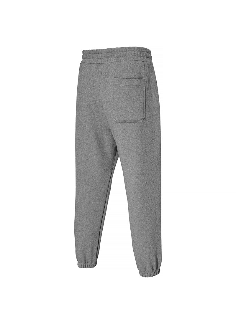 French Terry Loose Fit Jogger Pants for Men - Comfortable Casual Sweatpants with Elastic Waist & Pockets - Perfect for Lounge, Workout & Travel