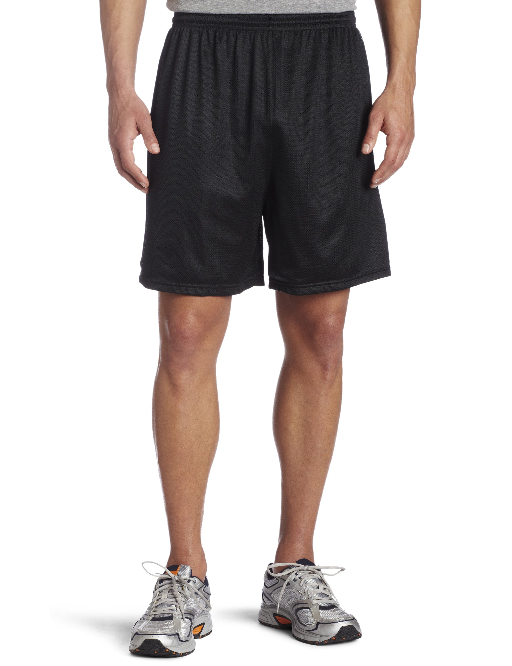 Soffe Nylon Mini Mesh Fitness Shorts - Lightweight Workout Running Yoga Shorts for Women - Perfect for Gym, Jogging & Activewear