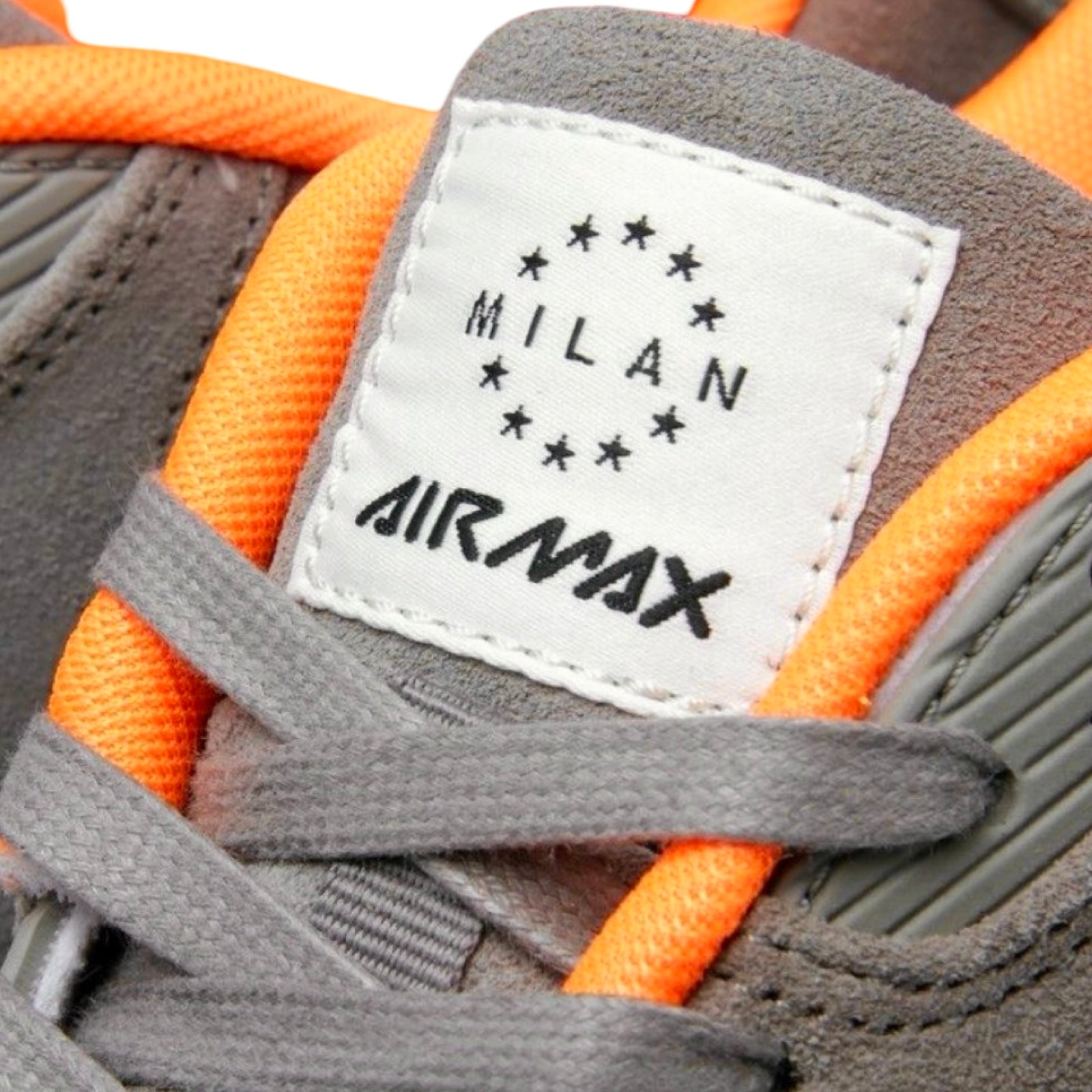 Nike Air Max 90 Milano QS Sneakers - Iron Sail & Total Orange Colorway - Men's Running Shoes for Casual Wear & Street Style