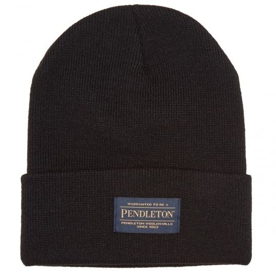 Black Beanie Hat for Men & Women - Soft Winter Knit Skull Cap for Cold Weather - Perfect for Outdoor Activities, Running, Hiking & Casual Wear