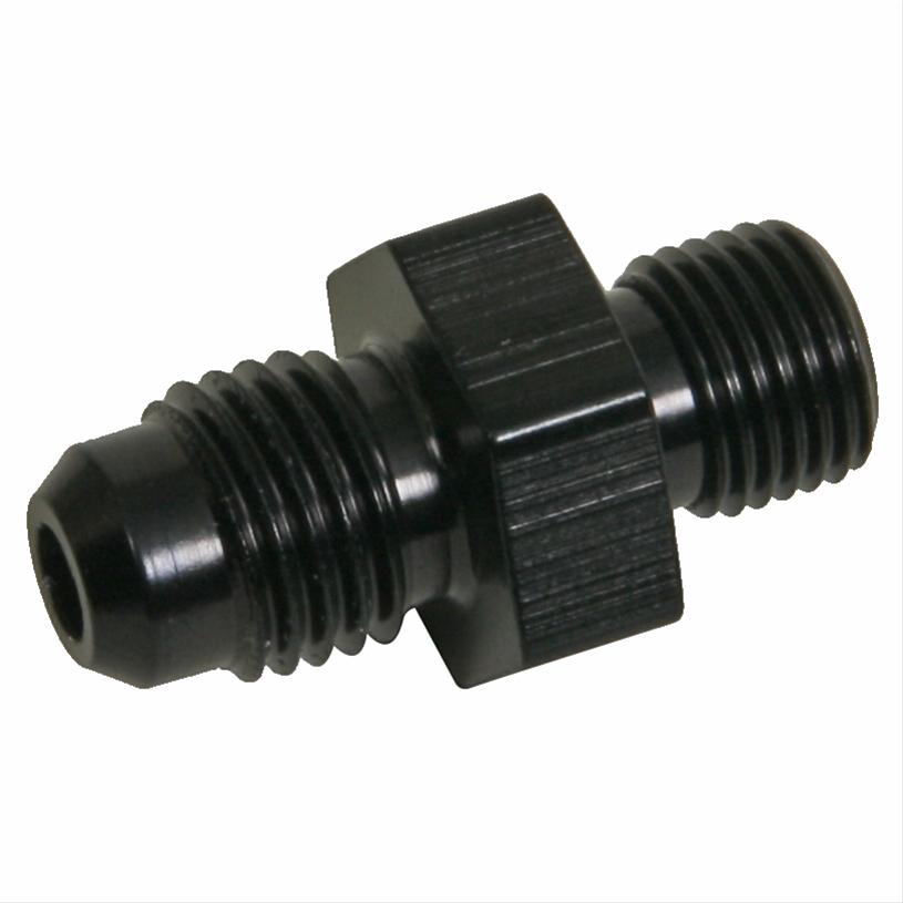 Stainless Steel AN4 to 10mm x 1.0 Adapter Fitting - 460408 BL for Fuel, Oil & Hydraulic Systems - Automotive, Marine & Industrial Applications