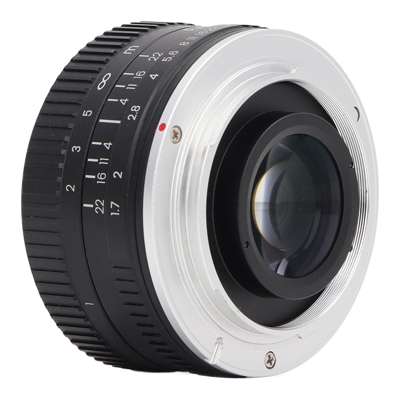 50mm F1.7 Full Frame Manual Focus Lens - Large Aperture Prime Lens for Nikon F Mount DSLR & Mirrorless Cameras - Perfect for Portrait, Street & Low Light Photography
