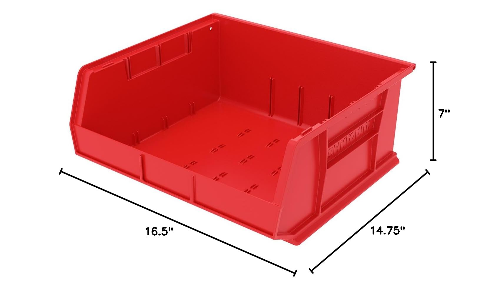 Best Plastic Storage Bins with Dividers - Akro-Mils 6-Pack Organizer for Home, Garage & Office | Durable Stackable Containers for Tools, Crafts & Small Parts