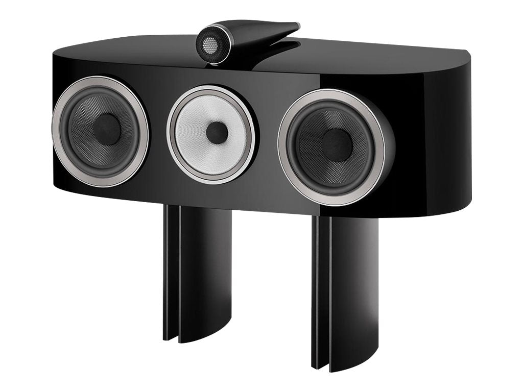 Bowers & Wilkins HTM82 D4 Premium Center Channel Speaker - High-Fidelity Home Theater Audio for Movies, Music & Gaming