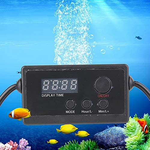 Smart LED Aquarium Light Dimmer Controller - Adjustable Fish Tank Lighting with Timer for Freshwater & Saltwater Tanks | Perfect for Coral Growth & Night Viewing