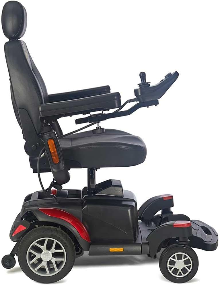 BuzzAbout Lightweight Portable Travel Power Wheelchair GP164 - Foldable Electric Mobility Scooter for Seniors & Adults - Perfect for Airplanes, Shopping Malls & Outdoor Adventures