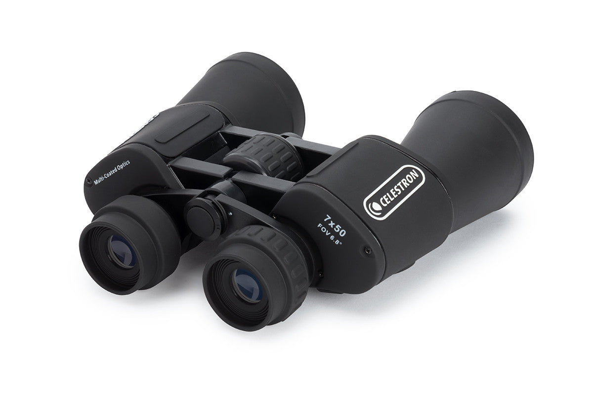 Cometron 7x50mm Porro Prism Binoculars for Astronomy, Bird Watching, Hunting & Travel - High Power Waterproof Binoculars with Wide Field of View