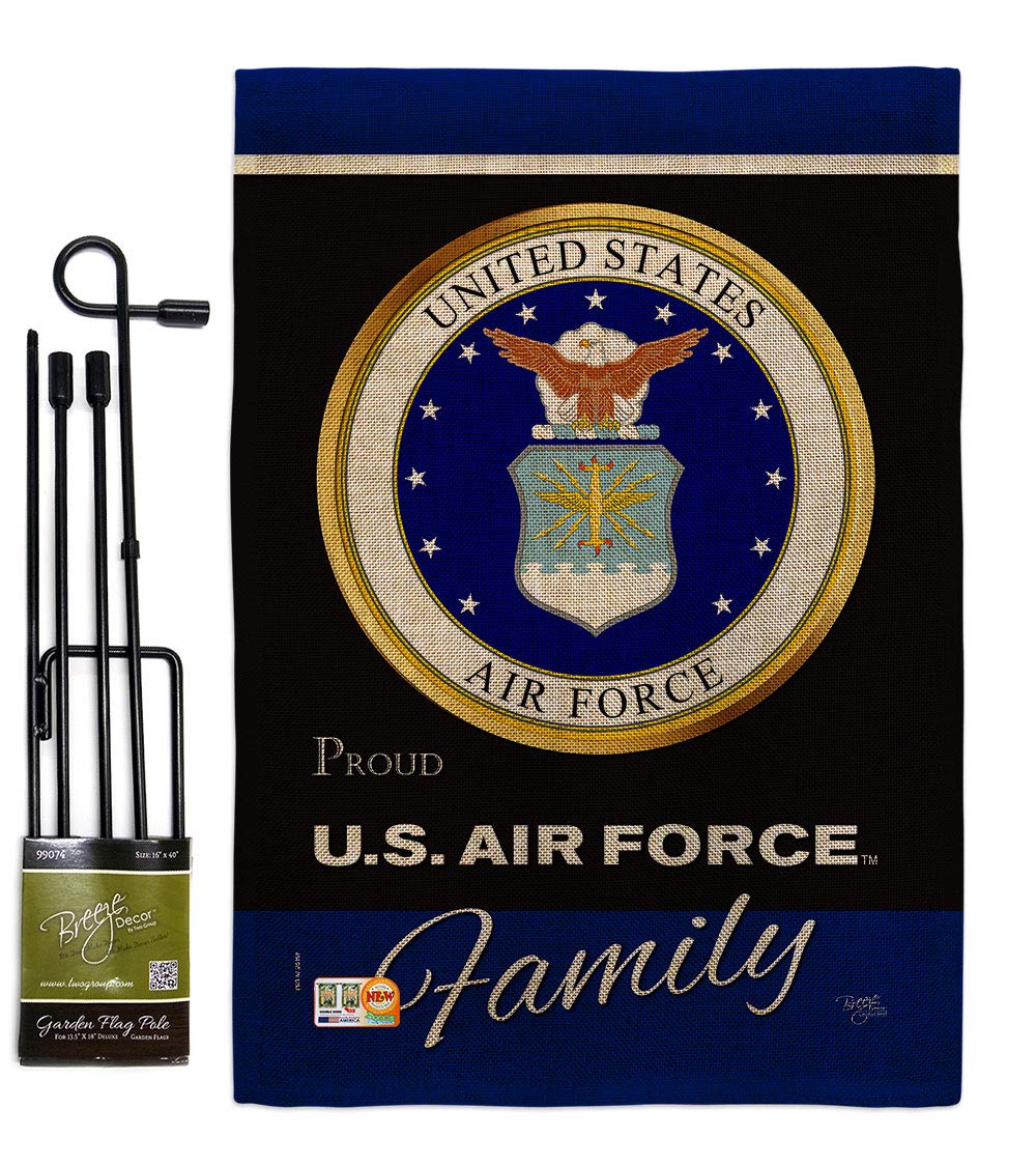 USA Military Garden Flag - Double-Sided 13x18.5 for Yard & Home Decor