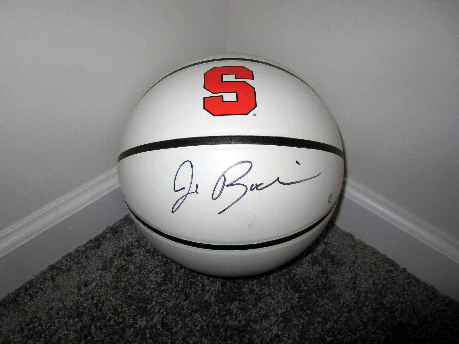 Authentic JIM BOHEIM Syracuse Orangemen SIGNED NCAA Basketball with Fanatics Steiner COA - Autographed College Basketball Memorabilia for Sports Fans, Collectors & Home Decor