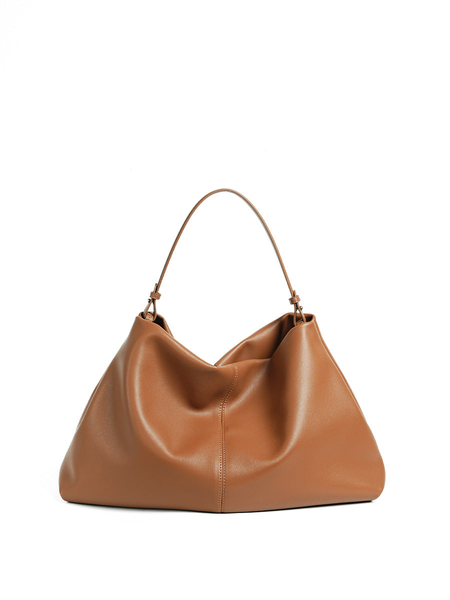 Premium Spacious Leather Shoulder Bag for Women - Stylish Crossbody Purse with Multiple Pockets - Perfect for Work, Travel & Everyday Use