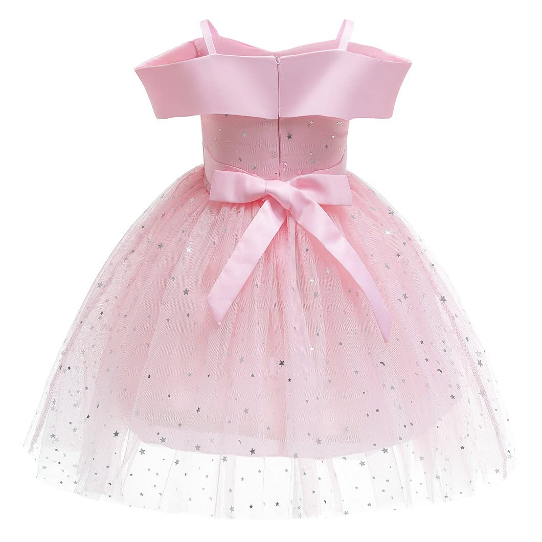 Sparkly Sequin Princess Dress for Girls - Fluffy Tulle Party Gown for Pageants, Birthday & Special Occasions | Perfect for Pageant Walk, Photo Shoots & Dress-Up Play