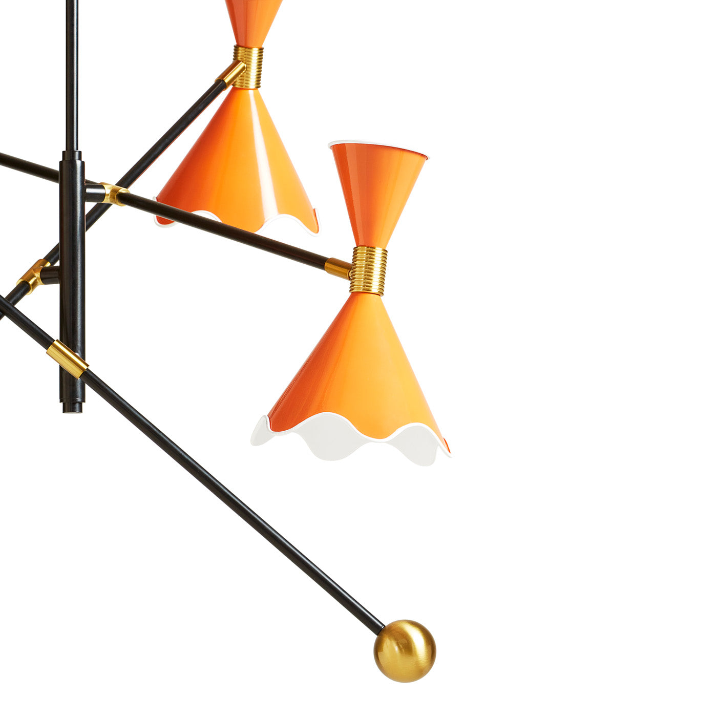 Ripple Articulating Chandelier - Modern Adjustable Ceiling Light Fixture for Dining Room, Bedroom, and Living Room Decor