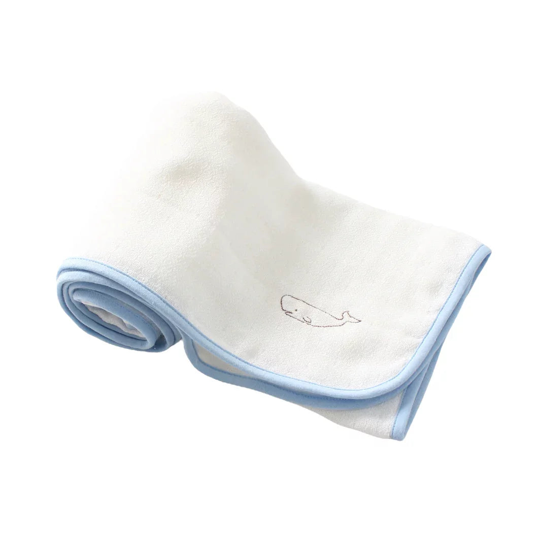 Soft Hartwell Imabari 3-Layer Muslin Baby Towel - 70cm Ultra Absorbent & Gentle for Newborns - Perfect for Bath Time, Swaddling & Nursery Essentials