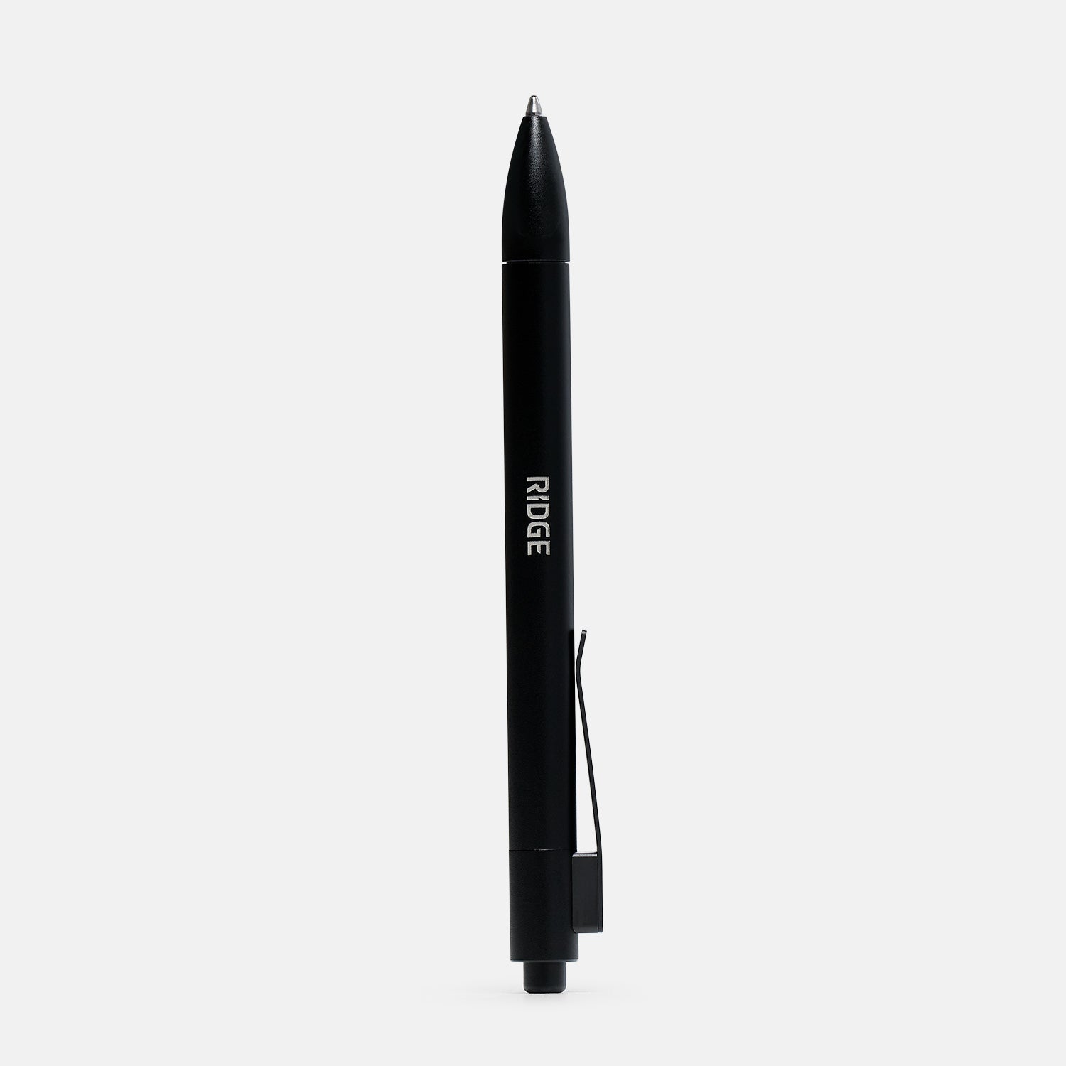 Premium Ridge Click Pen - Royal Black Elegant Ballpoint Pen for Smooth Writing | Perfect for Office, School & Everyday Use